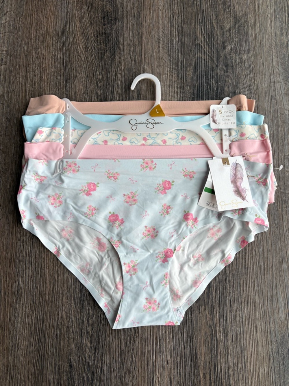 NWT Jessica Simpson 5-Pack Underwear